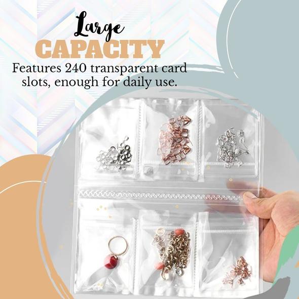 🔥LAST DAY Promotion 49% Off 🔥 - 2024 Transparent Jewellery Storage Book Set