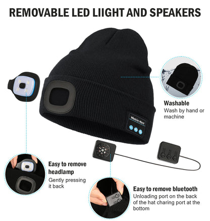 🎅3-in-1 Function Bluetooth Beanie