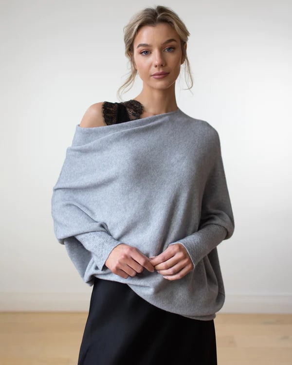 Asymmetric Draped Jumper (🌟 Cash on Delivery!)