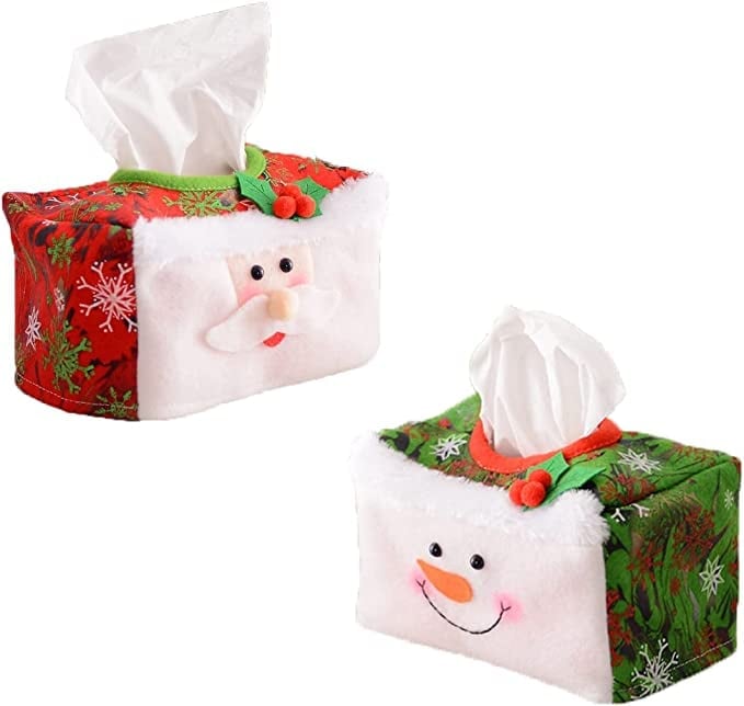 New Christmas Decorative Tissue Case