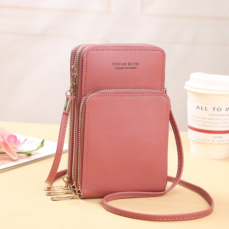 🔥Leather Small Crossbody Bag/Mini Messenger Shoulder Handbag