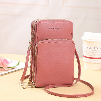 🔥Leather Small Crossbody Bag/Mini Messenger Shoulder Handbag