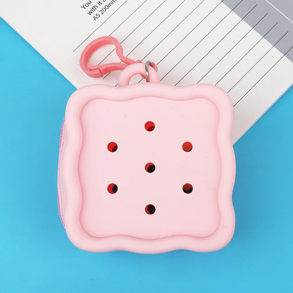 Hole candy color small wallet（Buy One Get One Free）