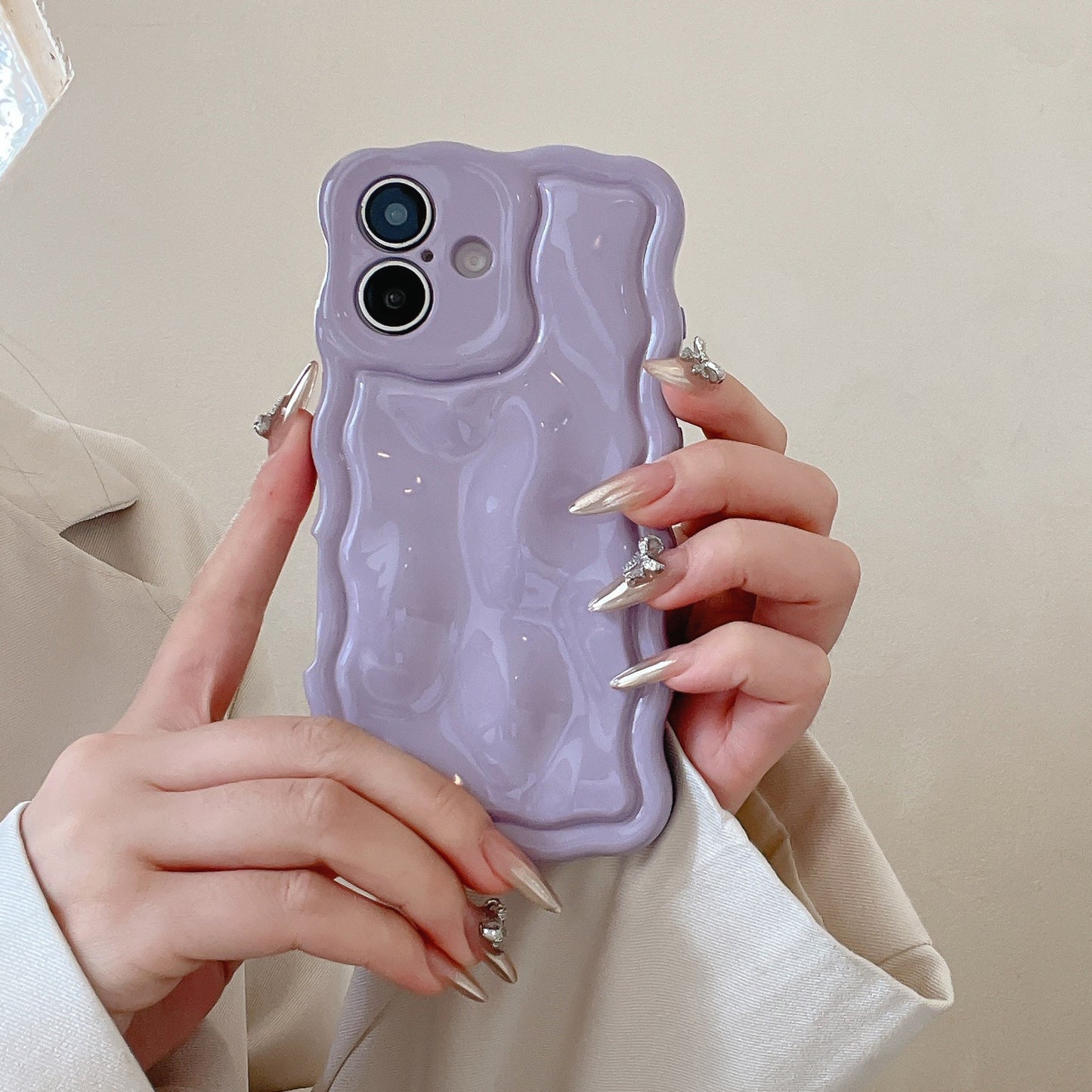 Water ripple phone case