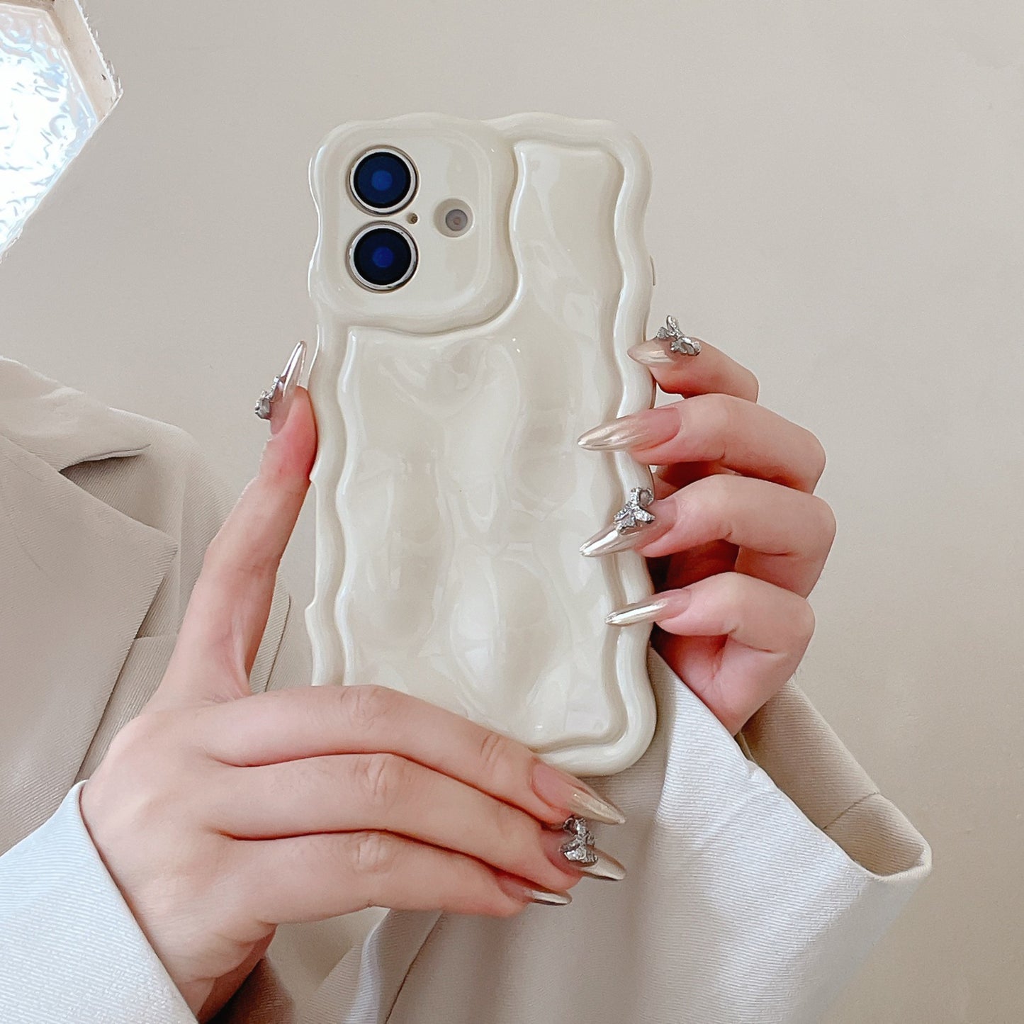 Water ripple phone case