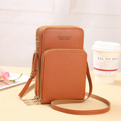 🔥Leather Small Crossbody Bag/Mini Messenger Shoulder Handbag