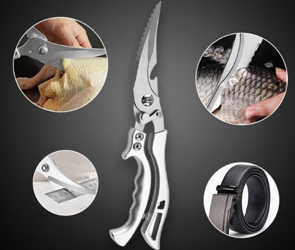 (🔥2024 HOT SALE NOW 49% OFF) - Heavy Duty Stainless Steel Bone-Cut Scissors