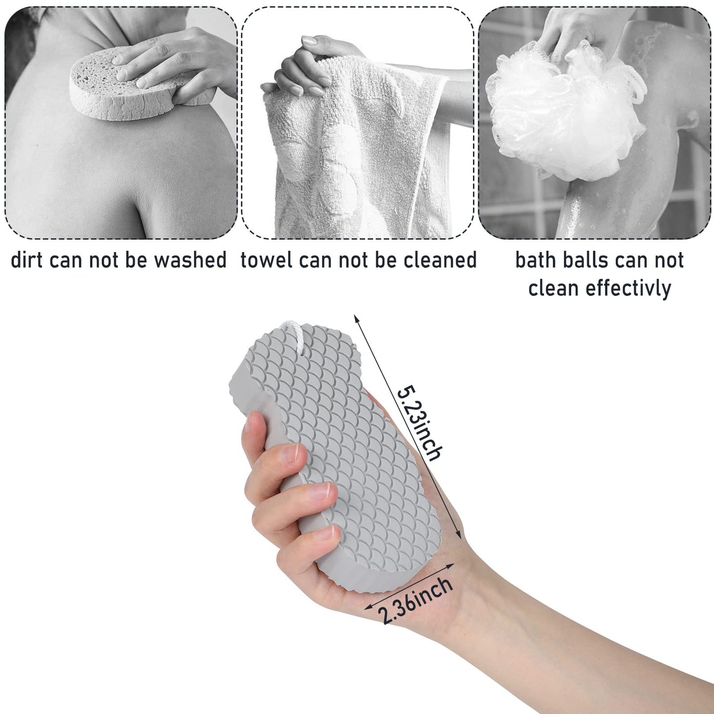 🔥Super Soft Exfoliating Bath Sponge🧽