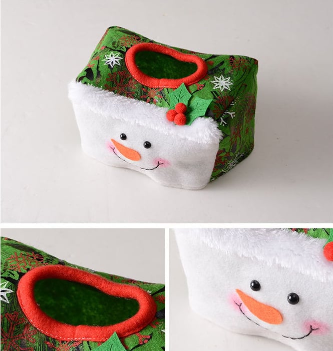 New Christmas Decorative Tissue Case