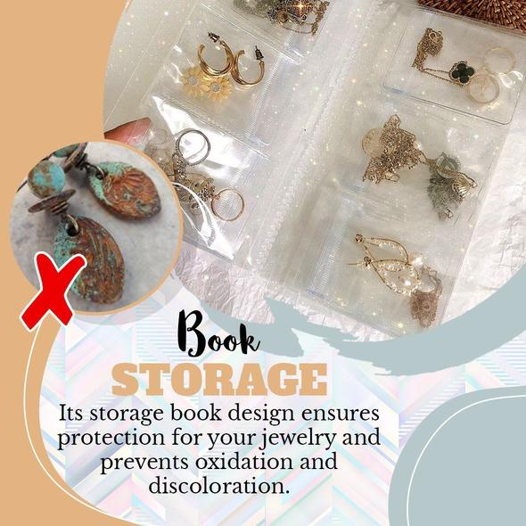 🔥LAST DAY Promotion 49% Off 🔥 - 2024 Transparent Jewellery Storage Book Set