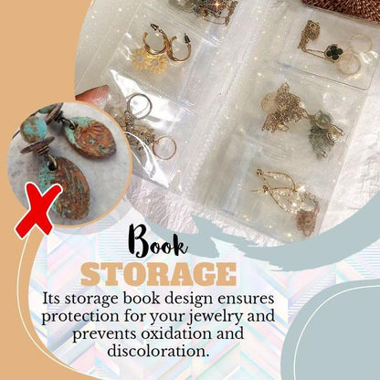 🔥LAST DAY Promotion 49% Off 🔥 - 2024 Transparent Jewellery Storage Book Set