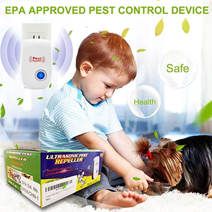 🔥2024 Upgrated Pest Control Ultrasonic Repellent