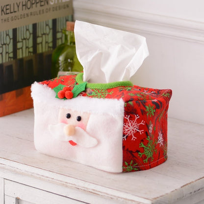 New Christmas Decorative Tissue Case