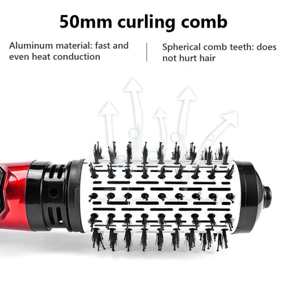 2-in-1 Hot Air Styler and Rotating Hair Dryer