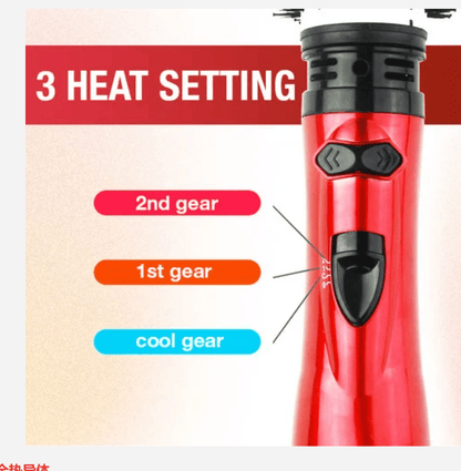 2-in-1 Hot Air Styler and Rotating Hair Dryer