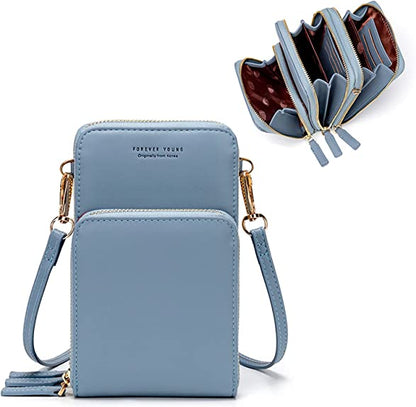 🔥Leather Small Crossbody Bag/Mini Messenger Shoulder Handbag