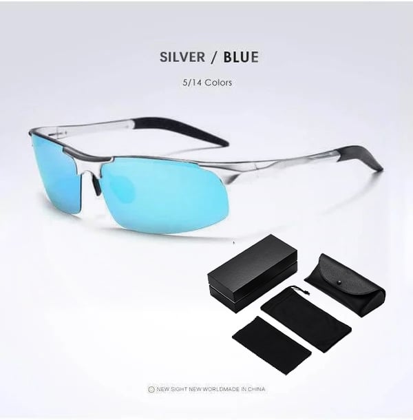 2024 Men's Photochromic Sunglasses with Anti-glare Polarized Lens