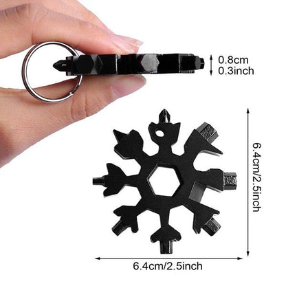 🔥 Snowflake Wrench Alloy Steel Hexagonal Universal 18-in-1