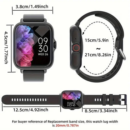 🔥All day Fitness Monitoring💯Bluetooth fashion smart watch⌚