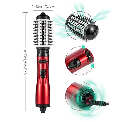 2-in-1 Hot Air Styler and Rotating Hair Dryer