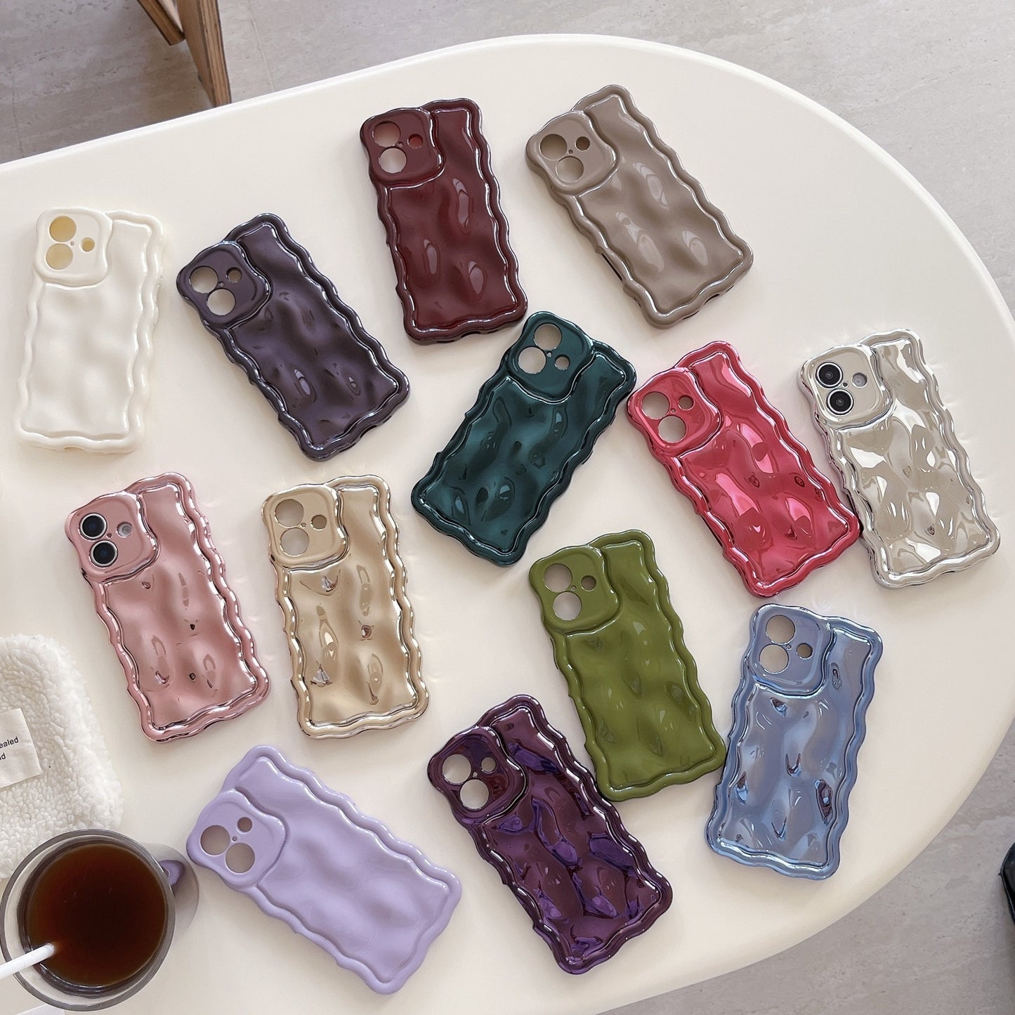 Water ripple phone case