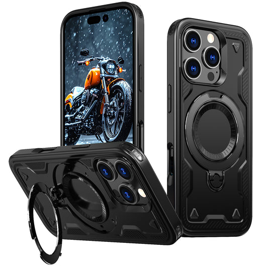 Mechanical all-around protective cell phone case