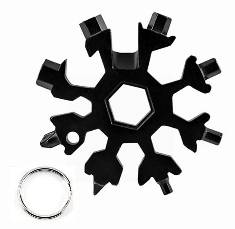 🔥 Snowflake Wrench Alloy Steel Hexagonal Universal 18-in-1