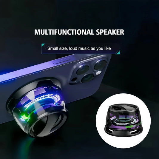 🔥LAST DAY 49% OFF🎅Multifunctional magnetic Bluetooth speaker