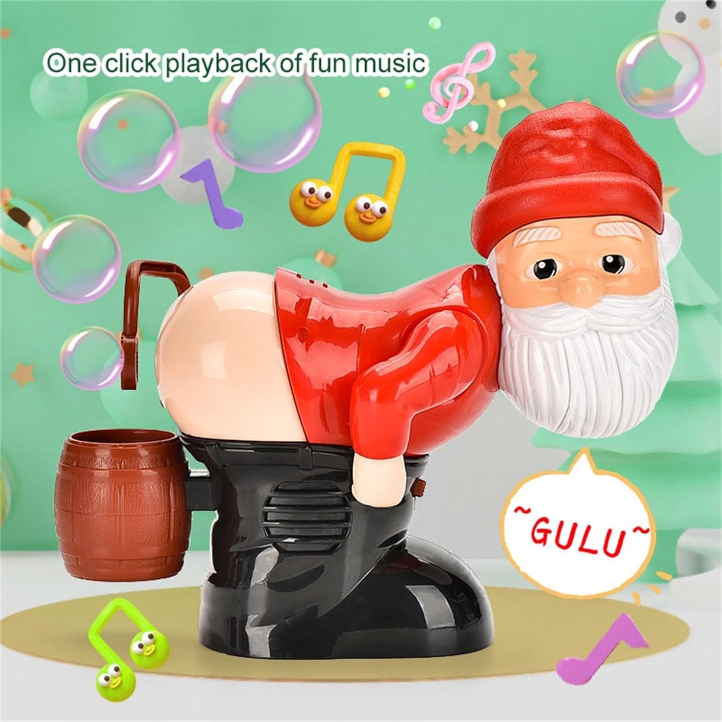 ✨Last Day Promotio🎁Funny Santa Claus bubble modeling of the fart fart