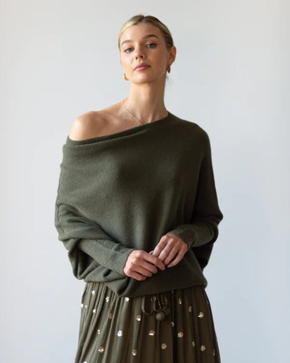 Asymmetric Draped Jumper (🌟 Cash on Delivery!)