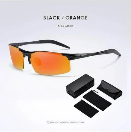 2024 Men's Photochromic Sunglasses with Anti-glare Polarized Lens