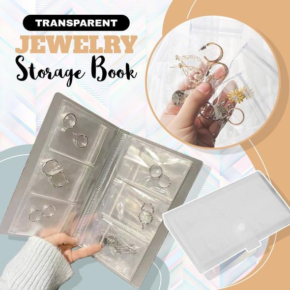 🔥LAST DAY Promotion 49% Off 🔥 - 2024 Transparent Jewellery Storage Book Set