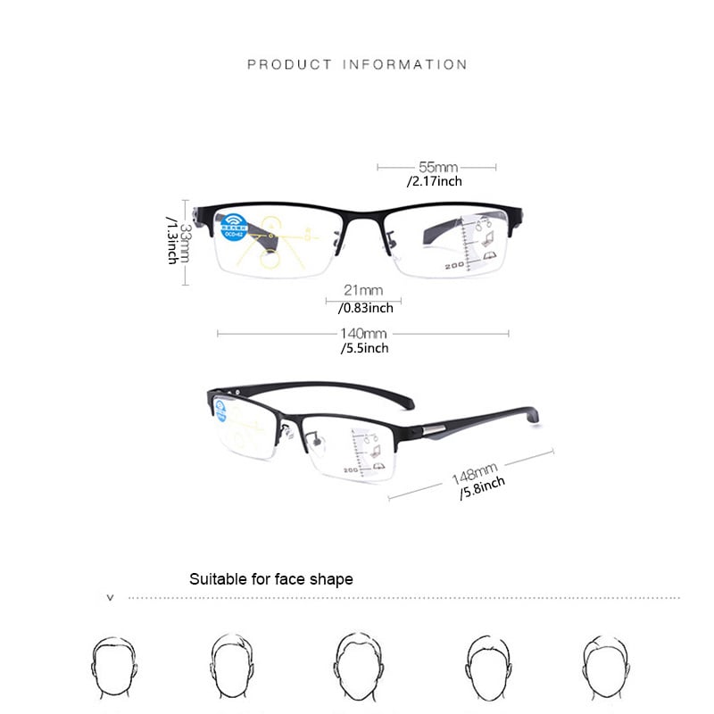 🔥Christmas 49% Discount🔥TITANIUM ULTRA-LIGHT SHOCKPROOF IMPACT-RESISTANT READING GLASSES