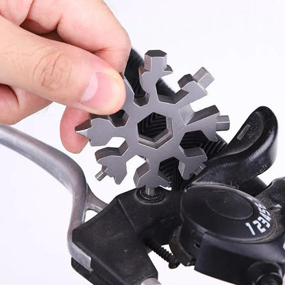 🔥 Snowflake Wrench Alloy Steel Hexagonal Universal 18-in-1